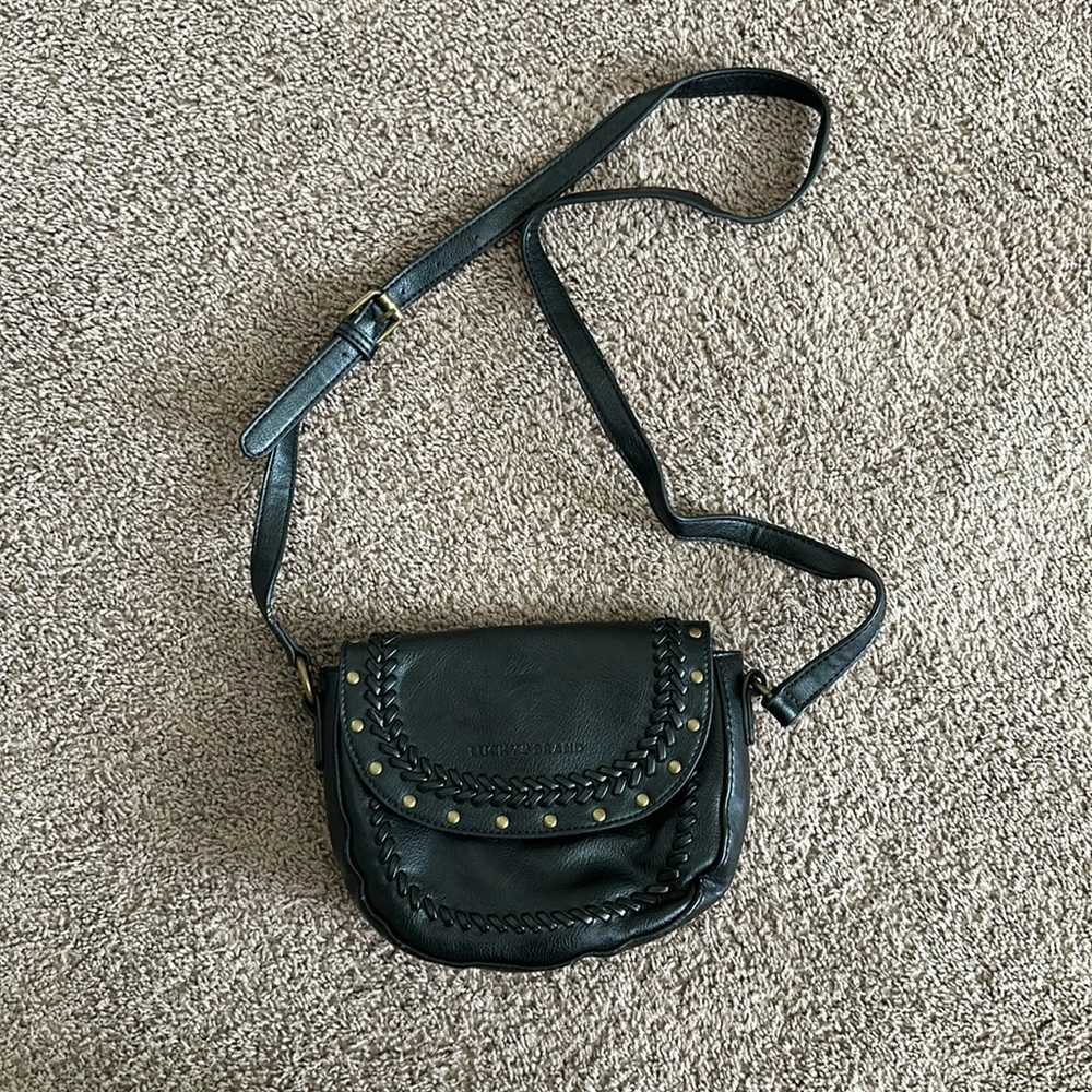 Lucky Brand leather cross body purse